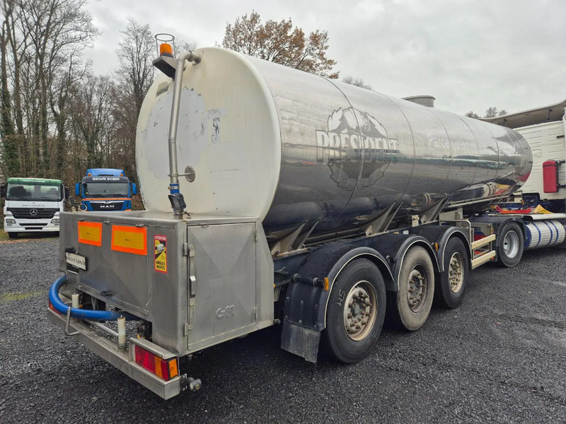 Magyar 29000L INSULATED INOX TANK - 1 COMP - HYDRAULIC PUMP - Tanker semi-trailer: picture 3 Magyar 29000L INSULATED INOX TANK - 1 COMP - HYDRAULIC PUMP - Tanker semi-trailer: picture 3