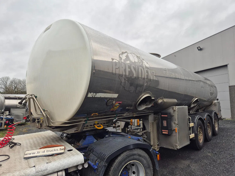 Magyar 29000L INSULATED INOX TANK - 1 COMP - HYDRAULIC PUMP - Tanker semi-trailer: picture 1 Magyar 29000L INSULATED INOX TANK - 1 COMP - HYDRAULIC PUMP - Tanker semi-trailer: picture 1