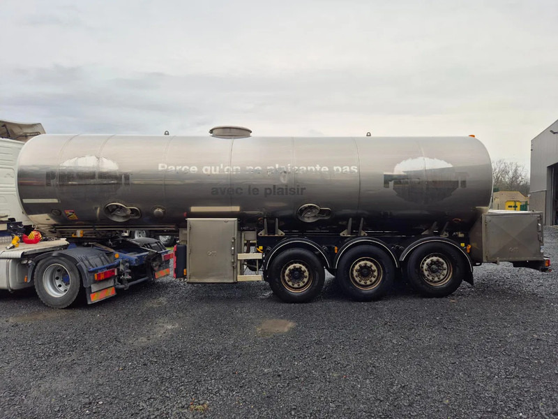 Magyar 29000L INSULATED INOX TANK - 1 COMP - PUMP - Tanker semi-trailer: picture 2 Magyar 29000L INSULATED INOX TANK - 1 COMP - PUMP - Tanker semi-trailer: picture 2