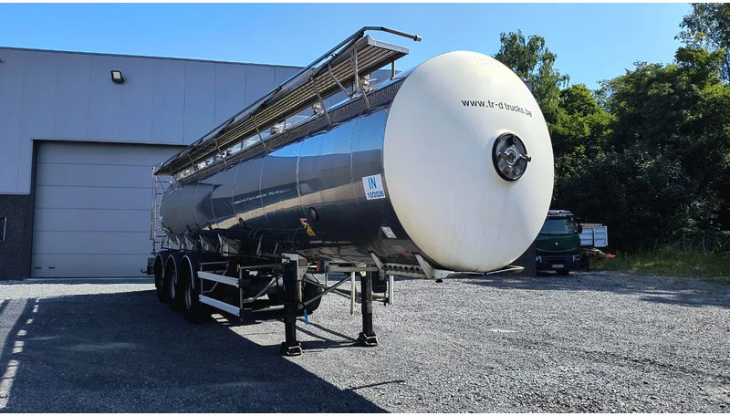 Magyar INSULATED INOX TANK 29000 L - 6 COMPARTIMENTS (!) - Tanker semi-trailer: picture 2 Magyar INSULATED INOX TANK 29000 L - 6 COMPARTIMENTS (!) - Tanker semi-trailer: picture 2