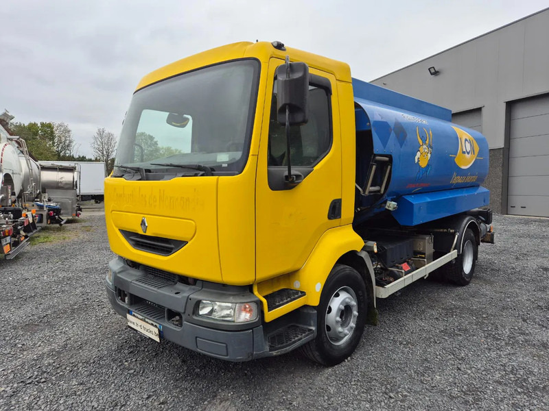 Renault Midlum 220 10500L FUEL / CARBURANT - 4 COMP/A LAMES - Tanker truck: picture 1 Renault Midlum 220 10500L FUEL / CARBURANT - 4 COMP/A LAMES - Tanker truck: picture 1