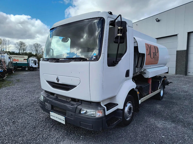 Renault Midlum 220 8000L FUEL / CARBURANT TANK - 3 COMP/ A LAMES - Tanker truck: picture 1 Renault Midlum 220 8000L FUEL / CARBURANT TANK - 3 COMP/ A LAMES - Tanker truck: picture 1
