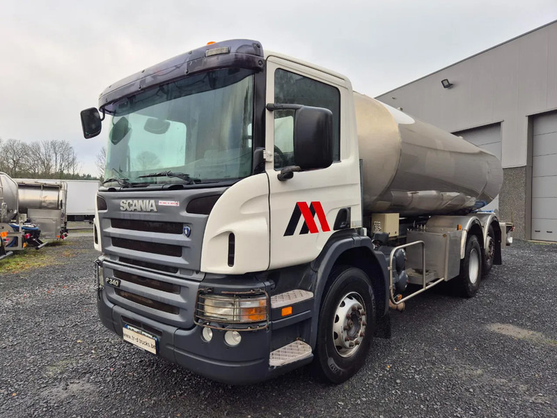 Scania P340 INSULATED INOX TANK 15000L - 1 COMP - RETARDER - Tanker truck: picture 1 Scania P340 INSULATED INOX TANK 15000L - 1 COMP - RETARDER - Tanker truck: picture 1