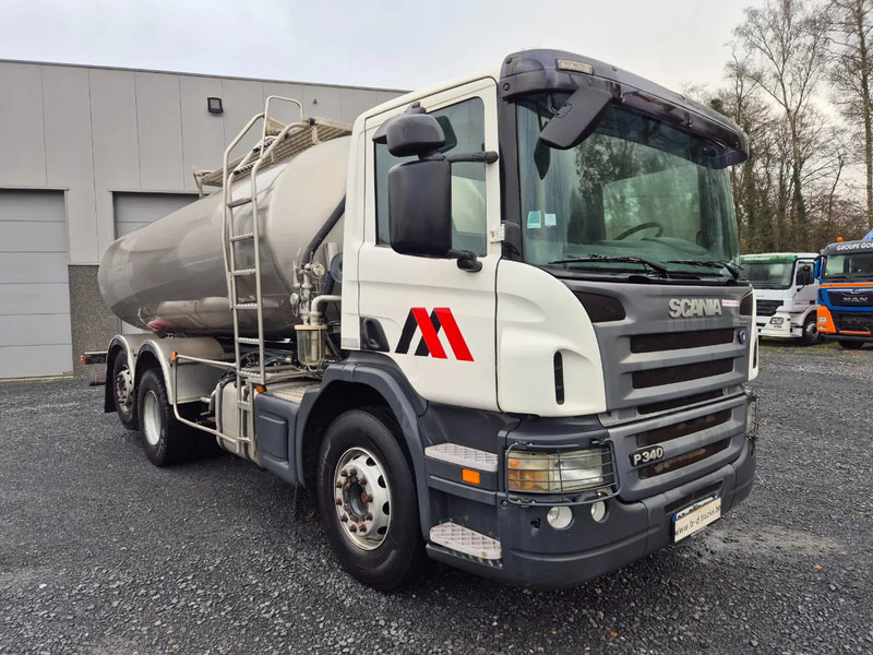 Scania P340 INSULATED INOX TANK 15000L - 1 COMP - RETARDER - Tanker truck: picture 3 Scania P340 INSULATED INOX TANK 15000L - 1 COMP - RETARDER - Tanker truck: picture 3