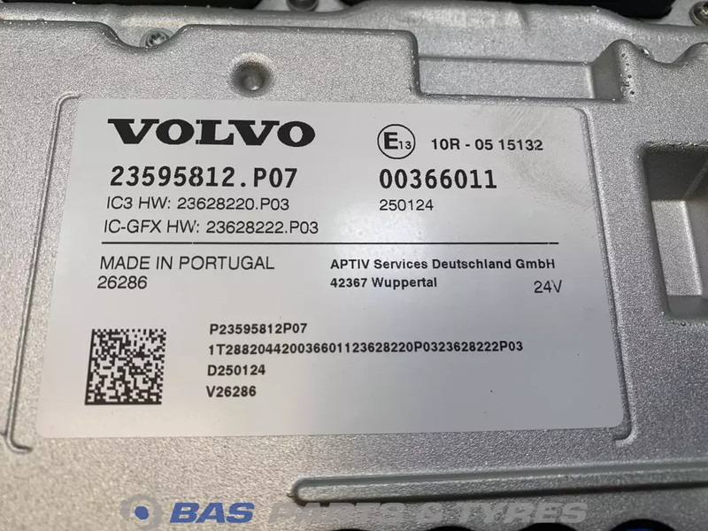 Volvo FH4B Instrumentenpaneel Volvo 23595812 - Dashboard for Truck: picture 3 Volvo FH4B Instrumentenpaneel Volvo 23595812 - Dashboard for Truck: picture 3