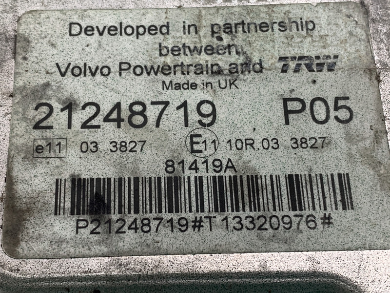 Volvo - ECU for Truck: picture 3 Volvo - ECU for Truck: picture 3