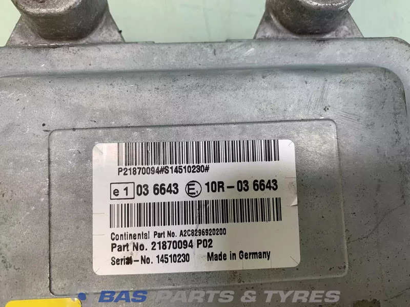 Volvo Regeleenheid Ad-Blue Volvo 21870094 - ECU for Truck: picture 3 Volvo Regeleenheid Ad-Blue Volvo 21870094 - ECU for Truck: picture 3