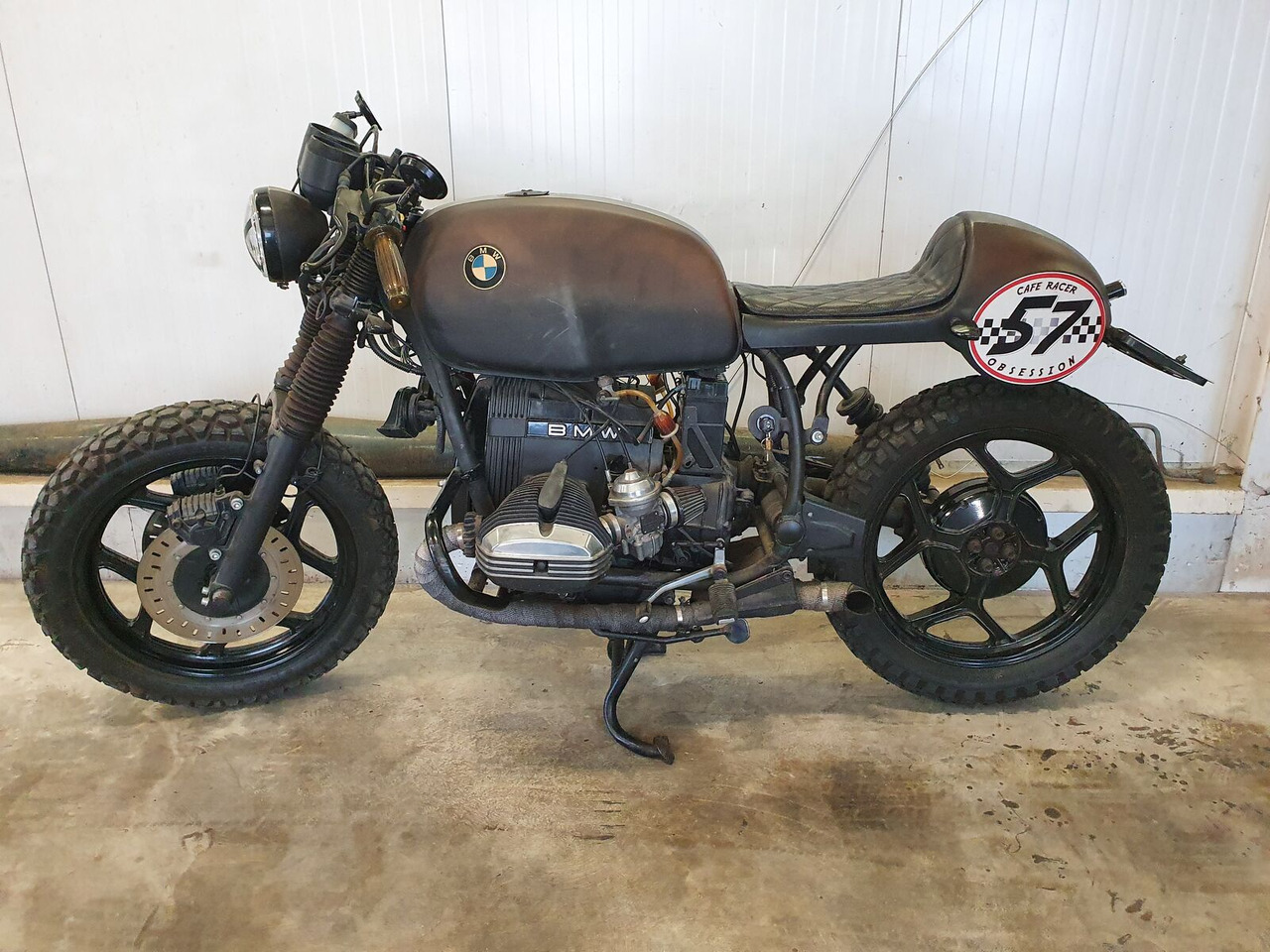 Motorcycle BMW R80RT Cafer Racer motorfiets: picture 1