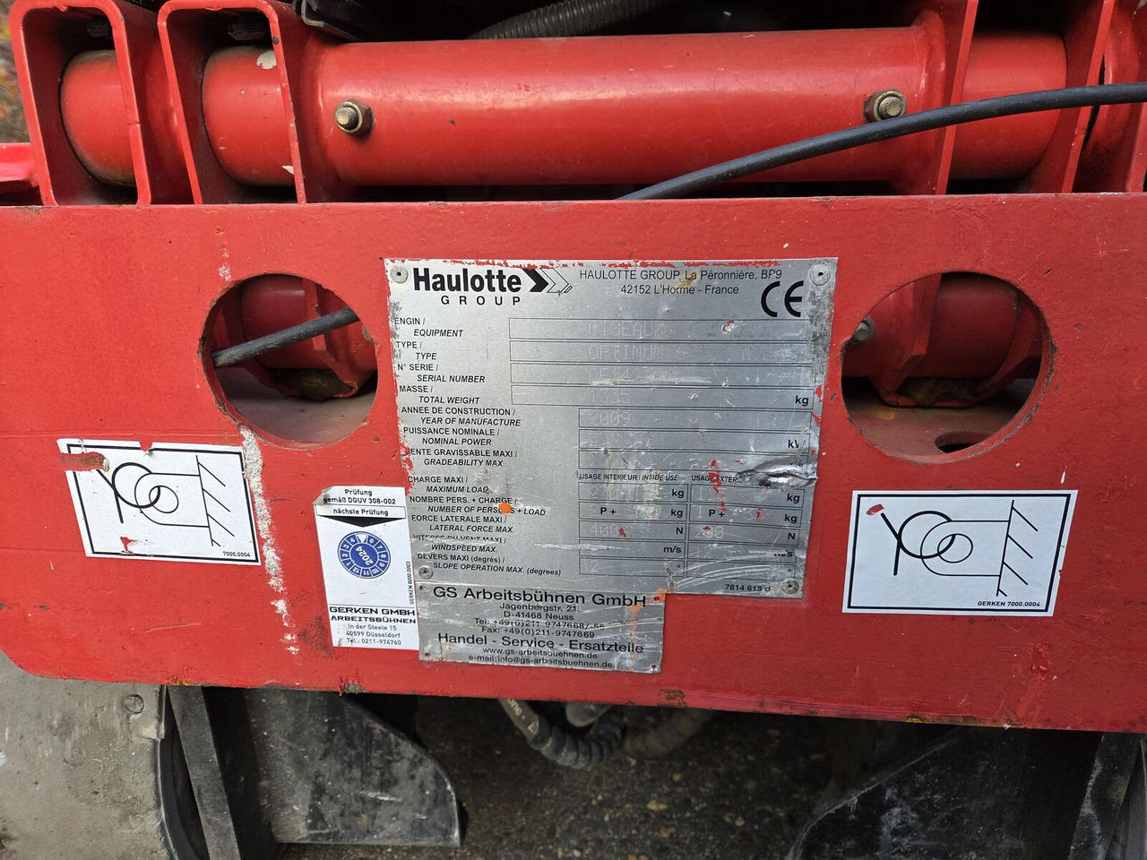 Haulotte Optimum 6 schaarhoogwerker - Scissor lift: picture 5 Haulotte Optimum 6 schaarhoogwerker - Scissor lift: picture 5