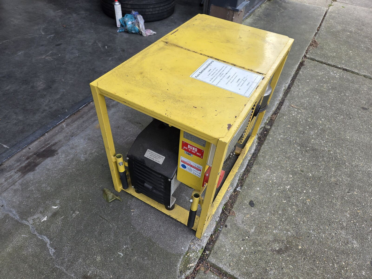NET B50B 5 KVA Briggs & Stratton 11HP benzine aggregaat - Generator set: picture 2 NET B50B 5 KVA Briggs & Stratton 11HP benzine aggregaat - Generator set: picture 2