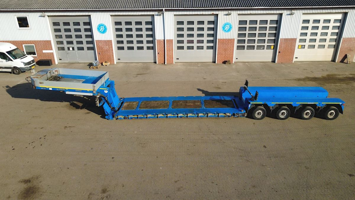 Goldhofer STZ-VP 4 A - Dropside/ Flatbed semi-trailer: picture 2 Goldhofer STZ-VP 4 A - Dropside/ Flatbed semi-trailer: picture 2