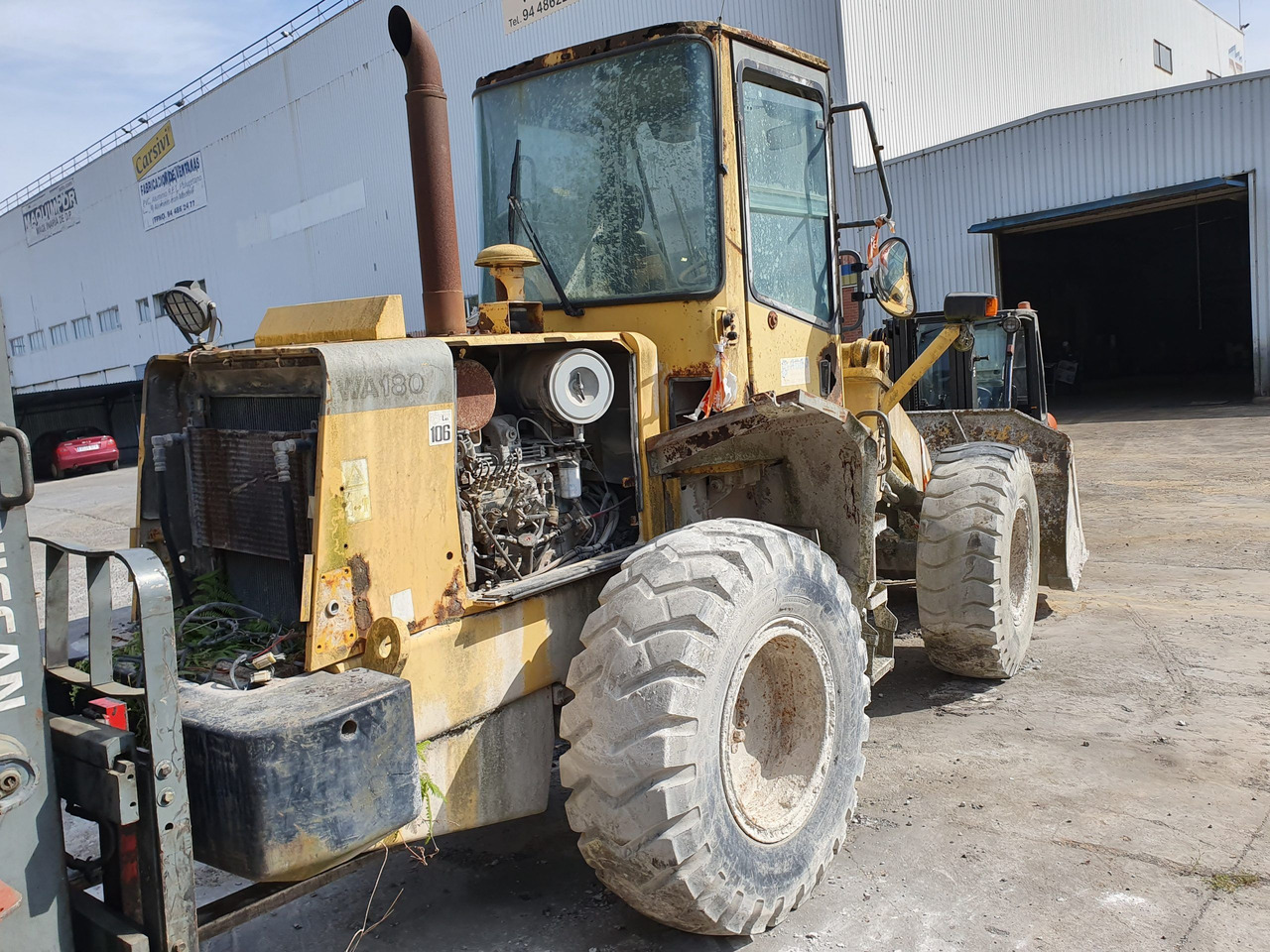 KOMATSU WA180.3 N/S:53070 - Wheel loader: picture 1 KOMATSU WA180.3 N/S:53070 - Wheel loader: picture 1