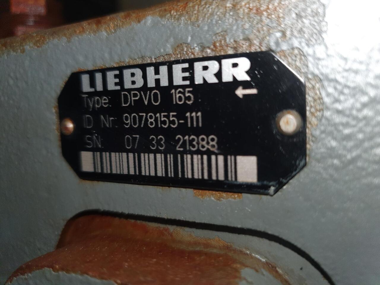 LIEBHERR DPVD165 - Hydraulic pump: picture 2 LIEBHERR DPVD165 - Hydraulic pump: picture 2