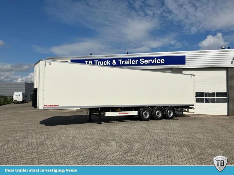 Kässbohrer SBT / 20 - 12 / 27 - Gesloten oplegger met 2x liftassen - Closed box semi-trailer: picture 1 Kässbohrer SBT / 20 - 12 / 27 - Gesloten oplegger met 2x liftassen - Closed box semi-trailer: picture 1