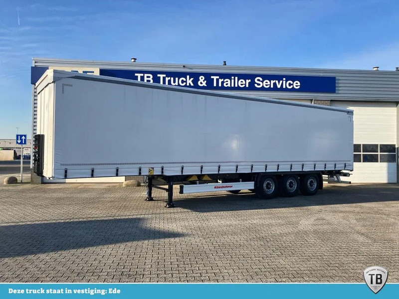 Kässbohrer SCS X / 90 - 12 / 27 Schuifzeilen met twee liftassen en hefdak 500mm - Curtainsider semi-trailer: picture 1 Kässbohrer SCS X / 90 - 12 / 27 Schuifzeilen met twee liftassen en hefdak 500mm - Curtainsider semi-trailer: picture 1