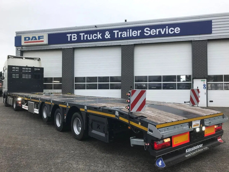 Kässbohrer SPA M 3 / 1N - 18 / 27 Uitschuifbare MEGA oplegger - Dropside/ Flatbed semi-trailer: picture 2 Kässbohrer SPA M 3 / 1N - 18 / 27 Uitschuifbare MEGA oplegger - Dropside/ Flatbed semi-trailer: picture 2