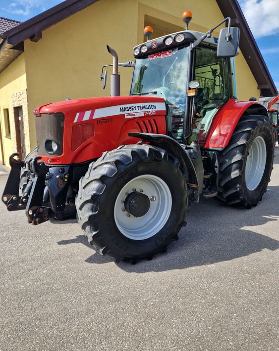Ciągnik Massey Ferguson MF 7480 TV 2008 Massey Ferguson 7480 Dyna-TV - Farm tractor: picture 1 Ciągnik Massey Ferguson MF 7480 TV 2008 Massey Ferguson 7480 Dyna-TV - Farm tractor: picture 1