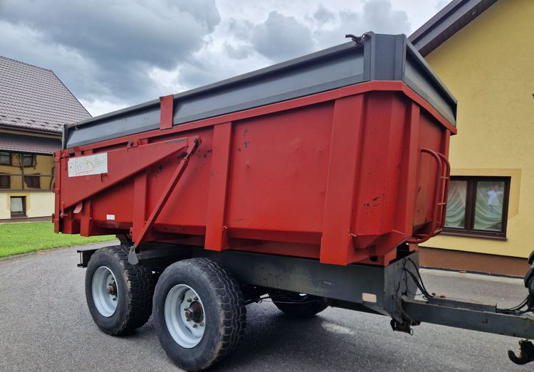 Przyczepa Mam MAM 14 1996 Podnoszona przednia oś hydraulicznie DMC 14T - Farm tipping trailer/ Dumper: picture 4 Przyczepa Mam MAM 14 1996 Podnoszona przednia oś hydraulicznie DMC 14T - Farm tipping trailer/ Dumper: picture 4