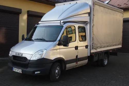 Samochód Iveco Daily 35c21 2012 DMC 3,5T DOKA dubel kabina - Curtain side van, Crew cab van: picture 2 Samochód Iveco Daily 35c21 2012 DMC 3,5T DOKA dubel kabina - Curtain side van, Crew cab van: picture 2