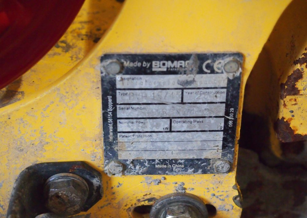 Ubijarka Bomag BVP 18/45 2019 Zagęszczarka Bomag 91 - Plate compactor: picture 4 Ubijarka Bomag BVP 18/45 2019 Zagęszczarka Bomag 91 - Plate compactor: picture 4