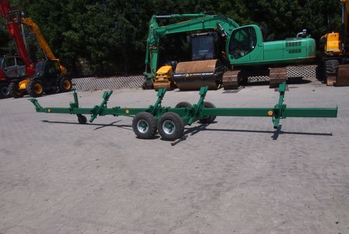 Wózek do kombajnu Claas 4-7m  Wózek pod heder zbożowy (tandem) - Combine header trailer: picture 5 Wózek do kombajnu Claas 4-7m  Wózek pod heder zbożowy (tandem) - Combine header trailer: picture 5