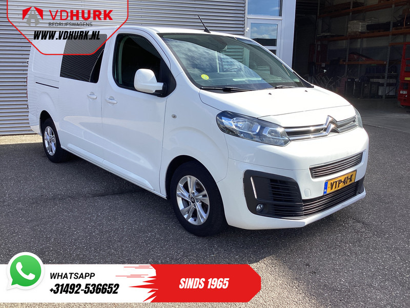 Citroën Jumpy 2.0 HDI 125 pk L3 Dubbel Cabine EXPORT 6 Pers./ 2xSchuifdeur/ Riem.VV/ Betimmerd/ LMV/ PDC/ Cruise/ Trekhaak/ Airco - Small van, Crew cab van: picture 1 Citroën Jumpy 2.0 HDI 125 pk L3 Dubbel Cabine EXPORT 6 Pers./ 2xSchuifdeur/ Riem.VV/ Betimmerd/ LMV/ PDC/ Cruise/ Trekhaak/ Airco - Small van, Crew cab van: picture 1