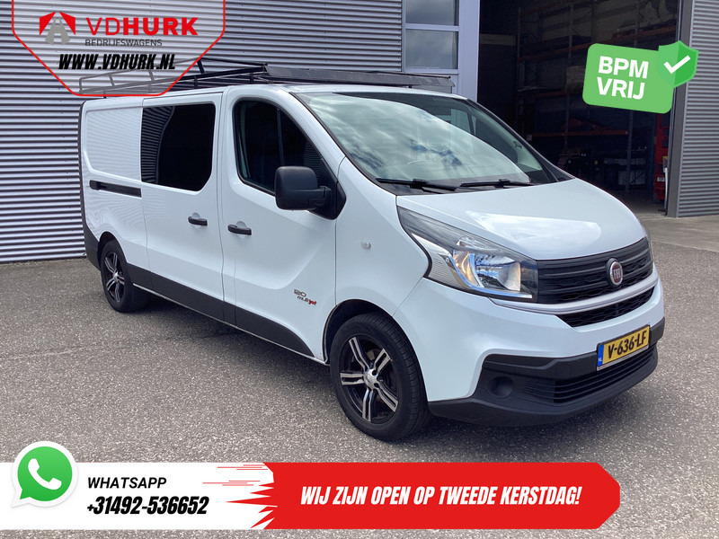 Fiat Talento 1.6 MJ 125 pk L2 DC Dubbel Cabine EXPORT ONLY Airco/ Android/ Camera/ Imperiaal - Small van, Crew cab van: picture 1 Fiat Talento 1.6 MJ 125 pk L2 DC Dubbel Cabine EXPORT ONLY Airco/ Android/ Camera/ Imperiaal - Small van, Crew cab van: picture 1