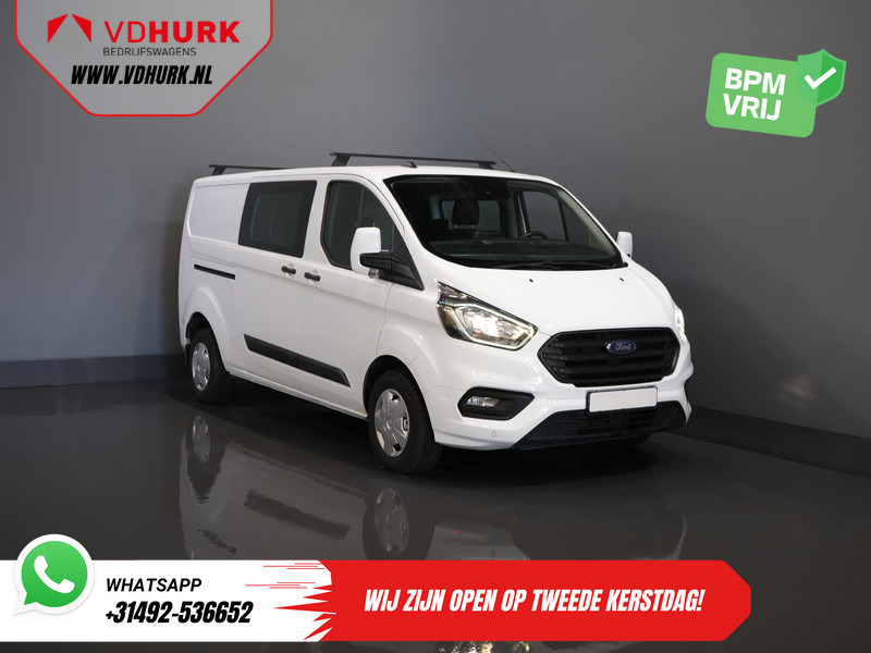 Ford Transit Custom 2.0 TDCI L2 Trend DC Dubbel Cabine BPM VRIJ! Stoelverw./ Carplay/ 2.7t Trekverm./ Navi/ PDC/ Cruise - Small van, Crew cab van: picture 1 Ford Transit Custom 2.0 TDCI L2 Trend DC Dubbel Cabine BPM VRIJ! Stoelverw./ Carplay/ 2.7t Trekverm./ Navi/ PDC/ Cruise - Small van, Crew cab van: picture 1