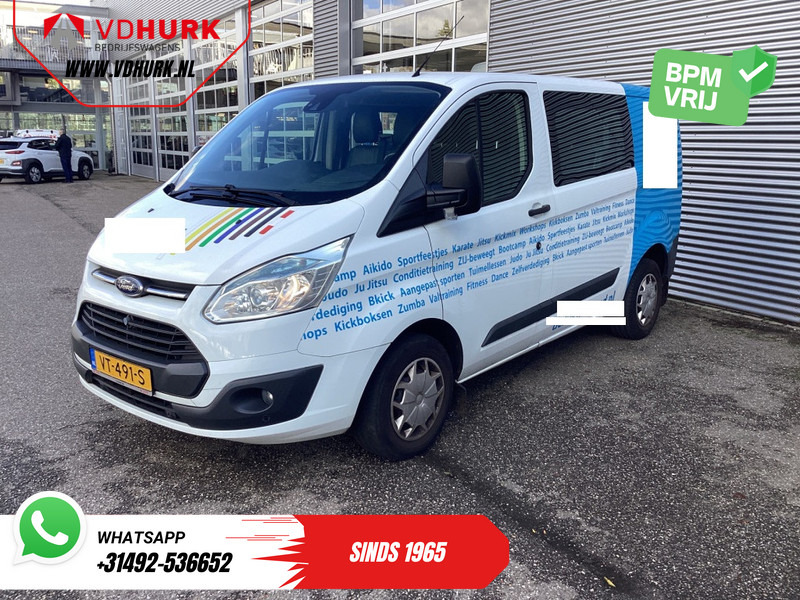 Small van, Crew cab van Ford Transit Custom 2.2 TDCI Trend DC Dubbel Cabine EXPORT 6 Pers./ Navi/ Camera/ Cruise/ Airco / PDC V+A/ Trekhaak: picture 8