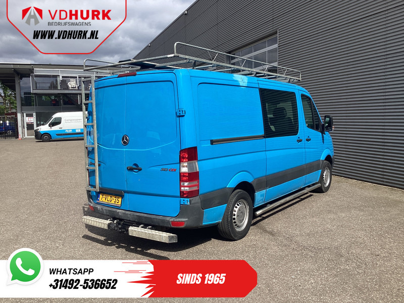 Panel van, Crew cab van Mercedes-Benz Sprinter 313 2.2 CDI Aut. L2 DC Dubbel Cabine EXPORT ONLY Airco/ 2.8t Trekverm./ Imperiaal & Trap/ 7 Pers.: picture 9
