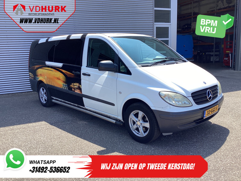 Mercedes-Benz Vito 109 CDI L3 EXPORT ONLY (€6.655,- Incl. BTW/BPM Vrij!) 9 Persoons/ Kombi/ Combi/ 9P/ Sidebars/ Camera/ Trekhaak/ Airco - Minibus, People carrier: picture 1 Mercedes-Benz Vito 109 CDI L3 EXPORT ONLY (€6.655,- Incl. BTW/BPM Vrij!) 9 Persoons/ Kombi/ Combi/ 9P/ Sidebars/ Camera/ Trekhaak/ Airco - Minibus, People carrier: picture 1
