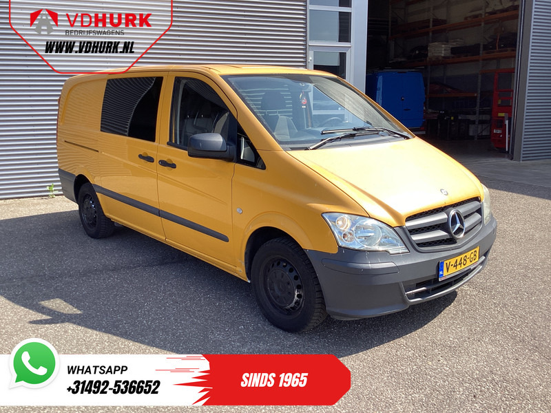 Mercedes-Benz Vito 113 CDI L2 DC Dubbel Cabine EXPORT ONLY Airco/ Cruise/ Trekhaak - Small van, Crew cab van: picture 1 Mercedes-Benz Vito 113 CDI L2 DC Dubbel Cabine EXPORT ONLY Airco/ Cruise/ Trekhaak - Small van, Crew cab van: picture 1