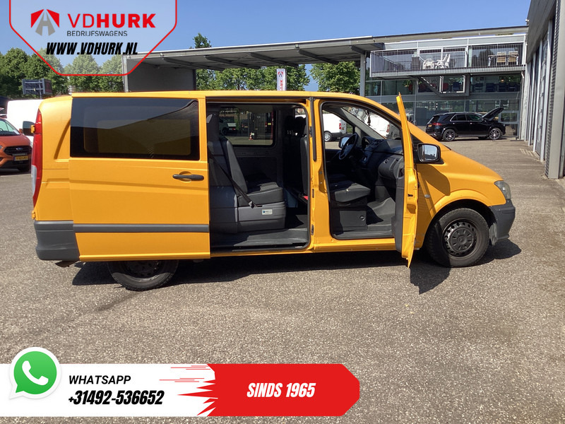 Small van, Crew cab van Mercedes-Benz Vito 113 CDI L2 DC Dubbel Cabine EXPORT ONLY Airco/ Cruise/ Trekhaak: picture 6