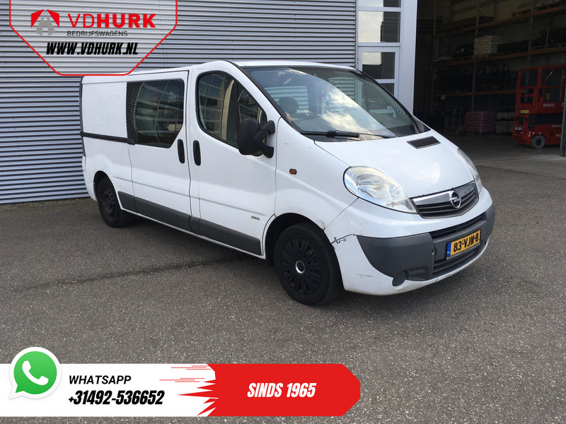 Opel Vivaro 2.0 CDTI 115pk L2 DC Dubbel Cabine EXPORT ONLY APK 01-2026/ 6 Pers./ Airco/ Trekhaak - Small van, Crew cab van: picture 1 Opel Vivaro 2.0 CDTI 115pk L2 DC Dubbel Cabine EXPORT ONLY APK 01-2026/ 6 Pers./ Airco/ Trekhaak - Small van, Crew cab van: picture 1