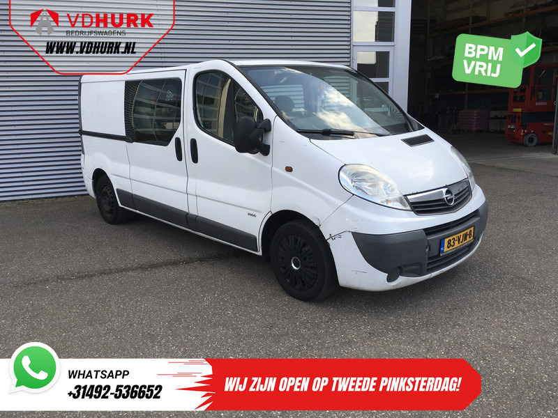 Opel Vivaro 2.0 CDTI 115pk L2 DC Dubbel Cabine EXPORT ONLY APK 01-2026/ 6 Pers./ Airco/ Trekhaak - Small van, Crew cab van: picture 1 Opel Vivaro 2.0 CDTI 115pk L2 DC Dubbel Cabine EXPORT ONLY APK 01-2026/ 6 Pers./ Airco/ Trekhaak - Small van, Crew cab van: picture 1