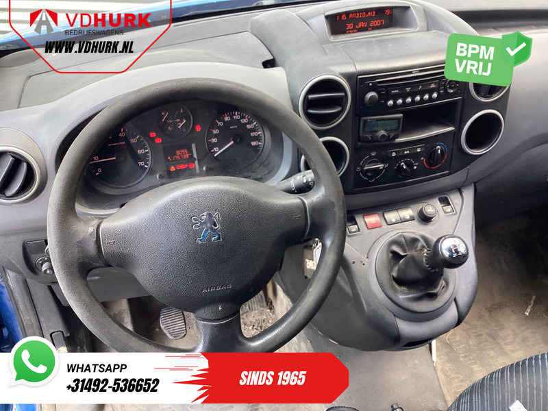 Small van Peugeot Partner 1.6 HDI 90 pk EXPORT ONLY NL Auto/ 3 Pers./ Airco/ Trekhaak: picture 11