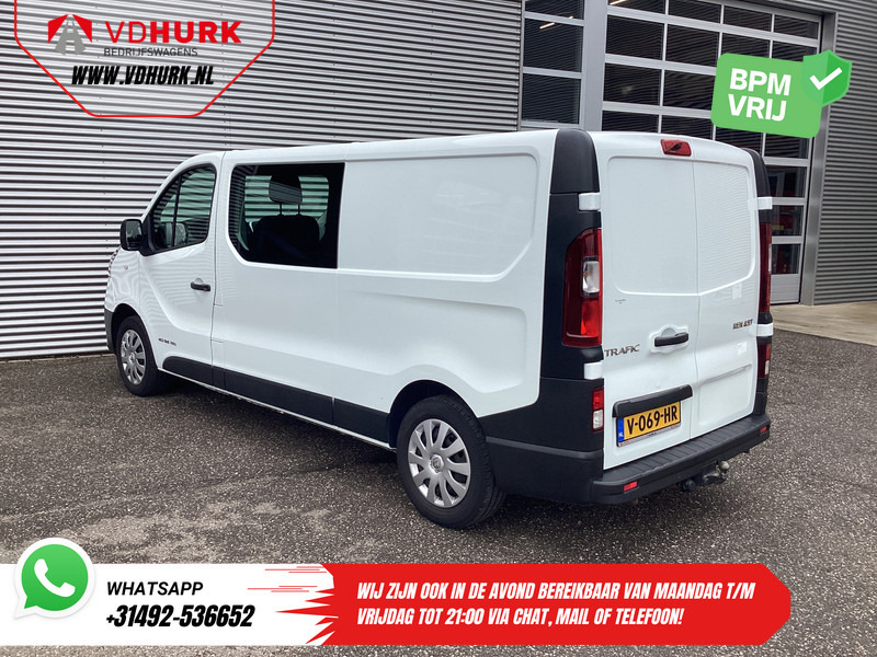 Renault Trafic 1.6 dCi 125 pk L2 DC Dubbel Cabine BPM VRIJ NL Auto/ Camera/ Cruise/ Navi/ Airco/ Trekhaak - Small van, Crew cab van: picture 2 Renault Trafic 1.6 dCi 125 pk L2 DC Dubbel Cabine BPM VRIJ NL Auto/ Camera/ Cruise/ Navi/ Airco/ Trekhaak - Small van, Crew cab van: picture 2