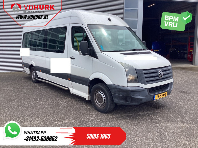 Volkswagen Crafter 35 2.0 TDI L3H2 EXPORT ONLY! €9.559 incl BTW/BPM Rolstoellift/ 9 Pers/ 9P/ Sidebars/ Rearbar/ Airco - Minibus, People carrier: picture 1 Volkswagen Crafter 35 2.0 TDI L3H2 EXPORT ONLY! €9.559 incl BTW/BPM Rolstoellift/ 9 Pers/ 9P/ Sidebars/ Rearbar/ Airco - Minibus, People carrier: picture 1
