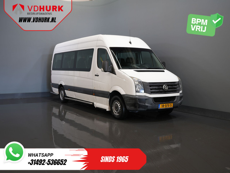 Volkswagen Crafter 35 2.0 TDI L3H2 EXPORT ONLY! €9.559 incl BTW/BPM Rolstoellift/ 9 Pers/ 9P/ Sidebars/ Rearbar/ Airco - Minibus, People carrier: picture 1 Volkswagen Crafter 35 2.0 TDI L3H2 EXPORT ONLY! €9.559 incl BTW/BPM Rolstoellift/ 9 Pers/ 9P/ Sidebars/ Rearbar/ Airco - Minibus, People carrier: picture 1