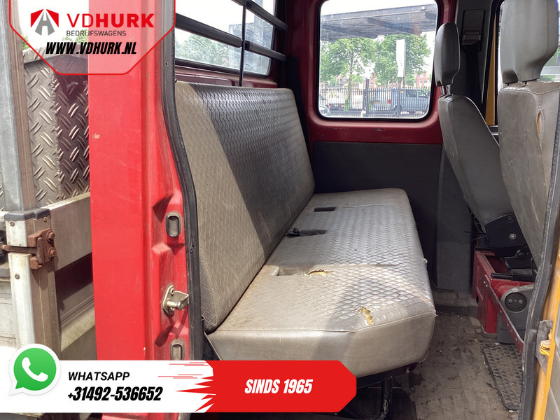 Open body delivery van, Crew cab van Volkswagen Lt 35 2.8 TDI 130 pk L3 DC Dubbel Cabine EXPORT ONLY Open laadbak 2.8t Trekverm./ 6 persoons/ Imperiaal/ Trekhaak/ 210x194x40: picture 12