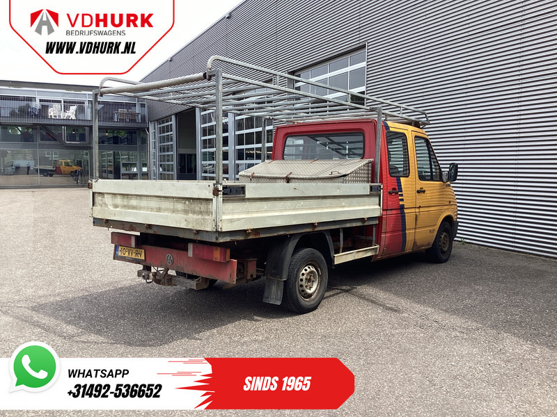 Open body delivery van, Crew cab van Volkswagen Lt 35 2.8 TDI 130 pk L3 DC Dubbel Cabine EXPORT ONLY Open laadbak 2.8t Trekverm./ 6 persoons/ Imperiaal/ Trekhaak/ 210x194x40: picture 10