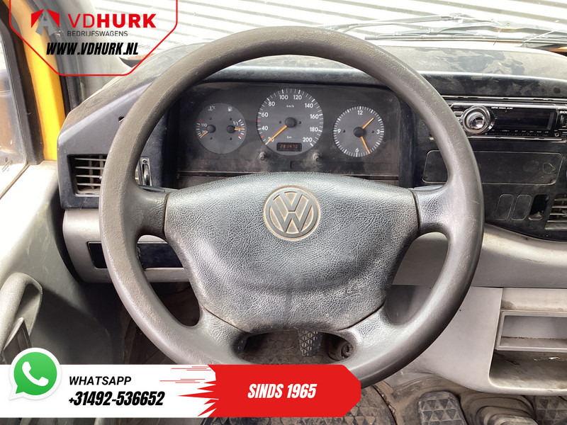 Open body delivery van, Crew cab van Volkswagen Lt 35 2.8 TDI 130 pk L3 DC Dubbel Cabine EXPORT ONLY Open laadbak 2.8t Trekverm./ 6 persoons/ Imperiaal/ Trekhaak/ 210x194x40: picture 13