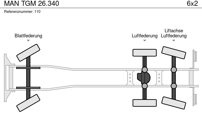 Tanker truck MAN TGM 26.340: picture 14