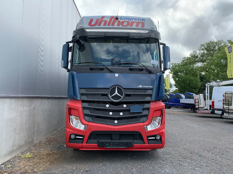 Mercedes-Benz Actros 2548 6X2 + Aanhanger*Palfinger crane*Cruise control*Airco* - Curtain side truck, Crane truck: picture 3 Mercedes-Benz Actros 2548 6X2 + Aanhanger*Palfinger crane*Cruise control*Airco* - Curtain side truck, Crane truck: picture 3