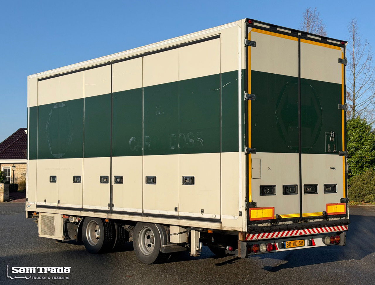 Burg VAN Beurden Isolated BOX Side Doors TRS Cooling Hydrarolls Holland-Trailer - Refrigerated trailer: picture 3 Burg VAN Beurden Isolated BOX Side Doors TRS Cooling Hydrarolls Holland-Trailer - Refrigerated trailer: picture 3