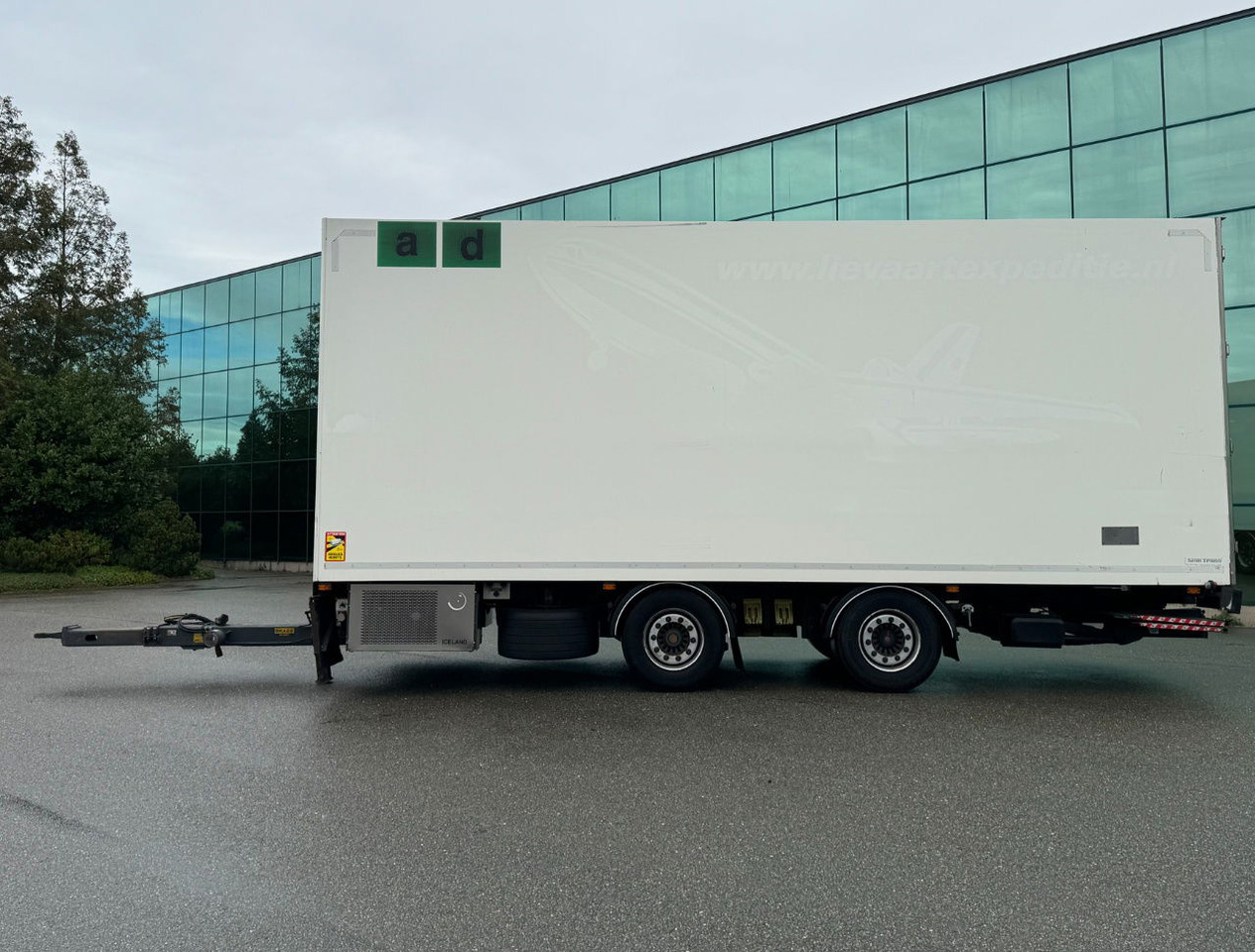 DRACO MZS 218 Wipkar 750 x 250 x 290 CM Inside Tail Lift 2021 TRS Iceland TOP Condition NL Trailertrailer - Refrigerated trailer: picture 2 DRACO MZS 218 Wipkar 750 x 250 x 290 CM Inside Tail Lift 2021 TRS Iceland TOP Condition NL Trailertrailer - Refrigerated trailer: picture 2