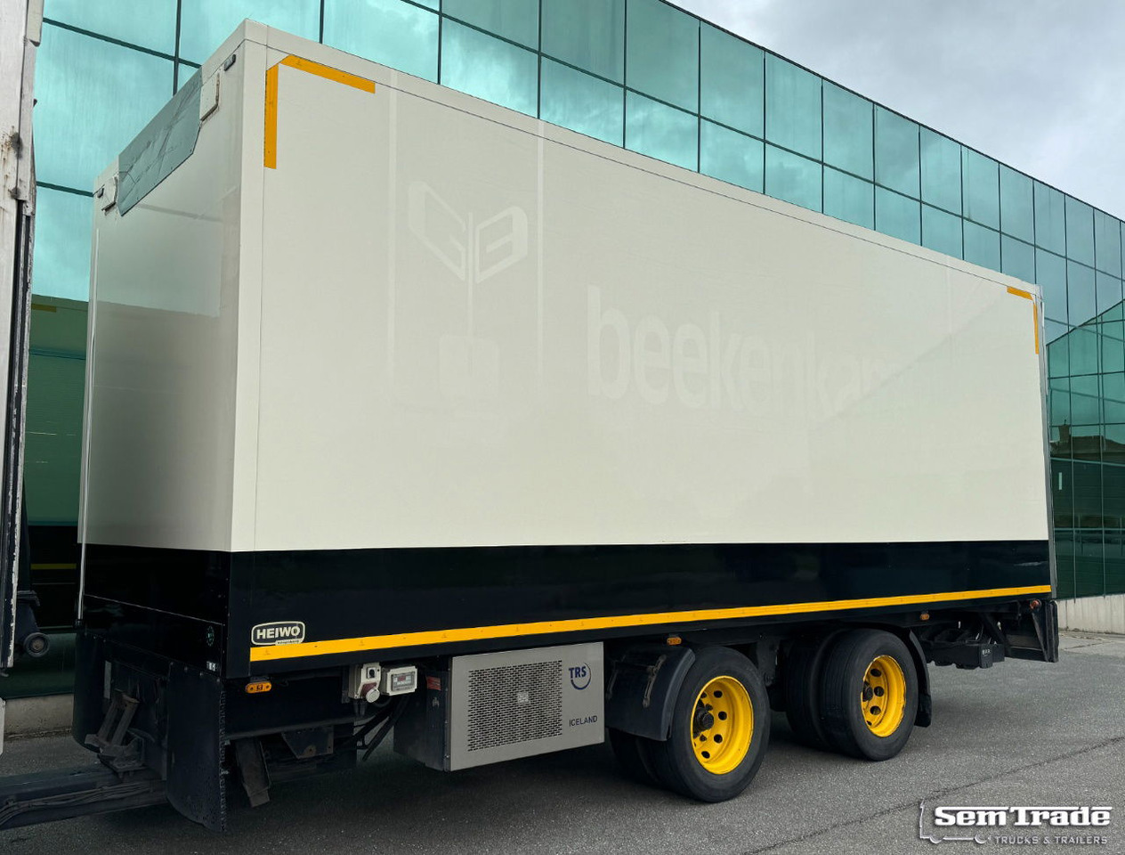 HTF Heiwo Isolated BOX TRS Cooling Tail Lift Holland-Trailer - Refrigerated trailer: picture 1 HTF Heiwo Isolated BOX TRS Cooling Tail Lift Holland-Trailer - Refrigerated trailer: picture 1