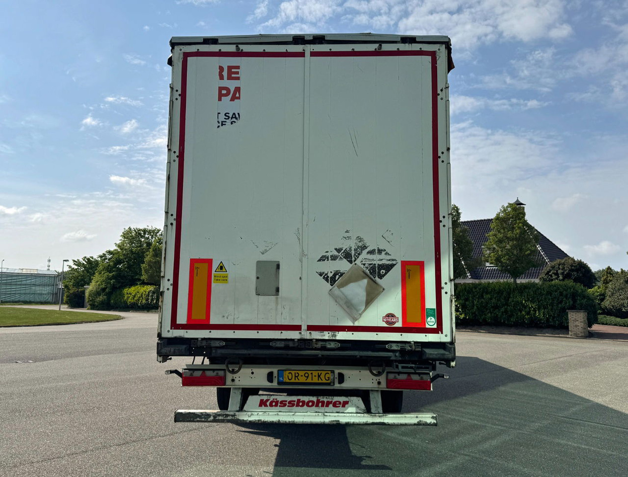 KAESSBOHRER Maxima Drum Brakes Sliding Roof NO Rust Galvanised Chassis TOP Condi - Curtainsider semi-trailer: picture 4 KAESSBOHRER Maxima Drum Brakes Sliding Roof NO Rust Galvanised Chassis TOP Condi - Curtainsider semi-trailer: picture 4