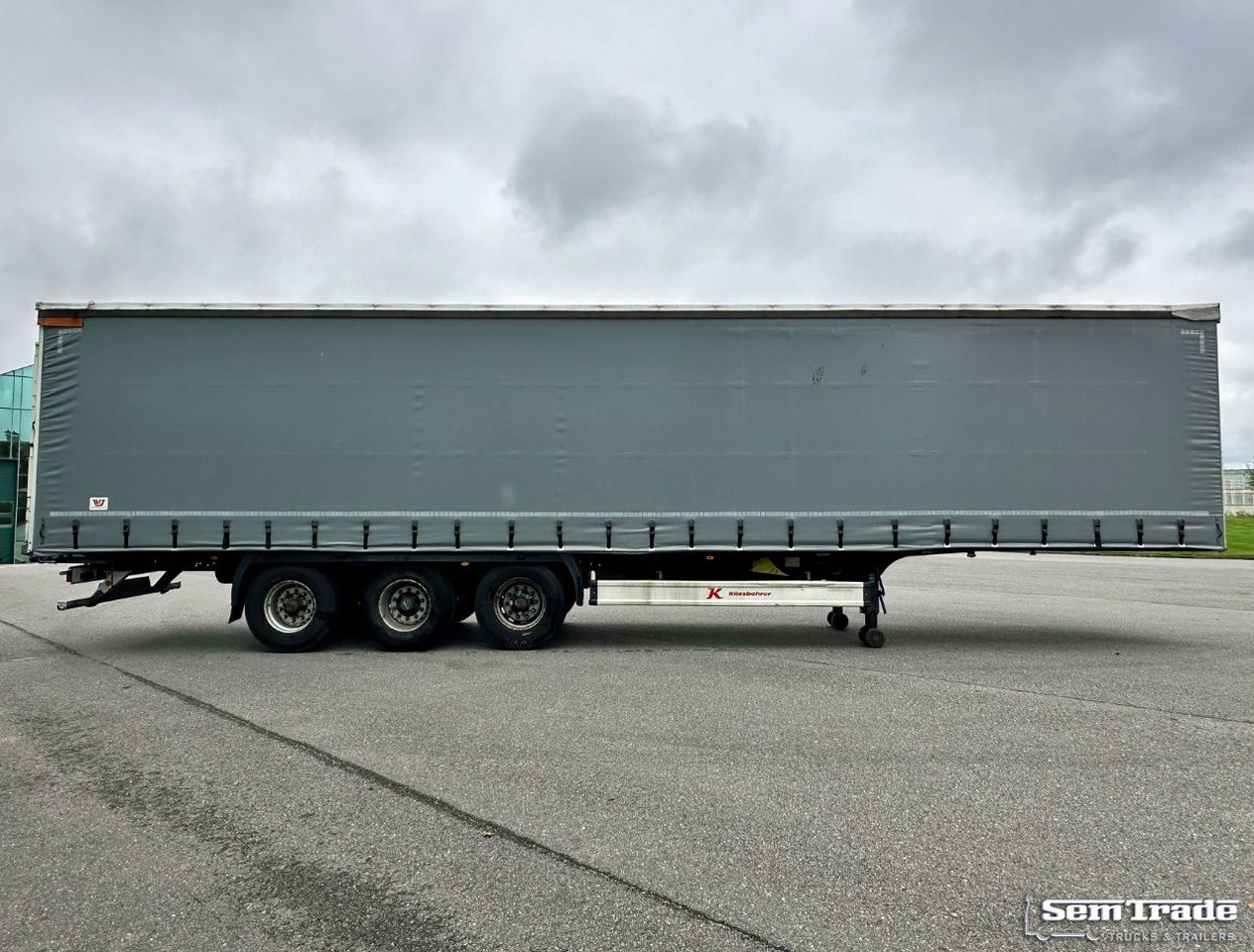 Kässbohrer XS Valx Axles Drum Brakes NEW Curtains NL-Trailer - Curtainsider semi-trailer: picture 5 Kässbohrer XS Valx Axles Drum Brakes NEW Curtains NL-Trailer - Curtainsider semi-trailer: picture 5