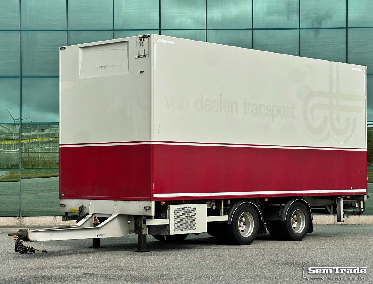 Burg 2 Axle VAN Beurden Isolated BOX TRS Cooling Good Condition Holland-Trailer - Other machinery: picture 1 Burg 2 Axle VAN Beurden Isolated BOX TRS Cooling Good Condition Holland-Trailer - Other machinery: picture 1